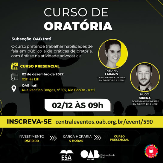 Curso de Oratória